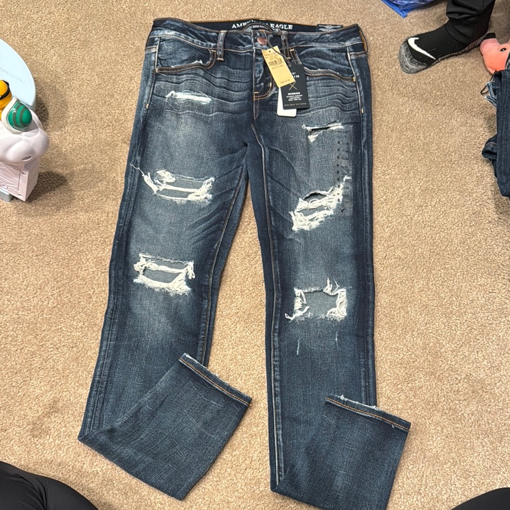 American Eagle Outfitters Men's Blue Jeans